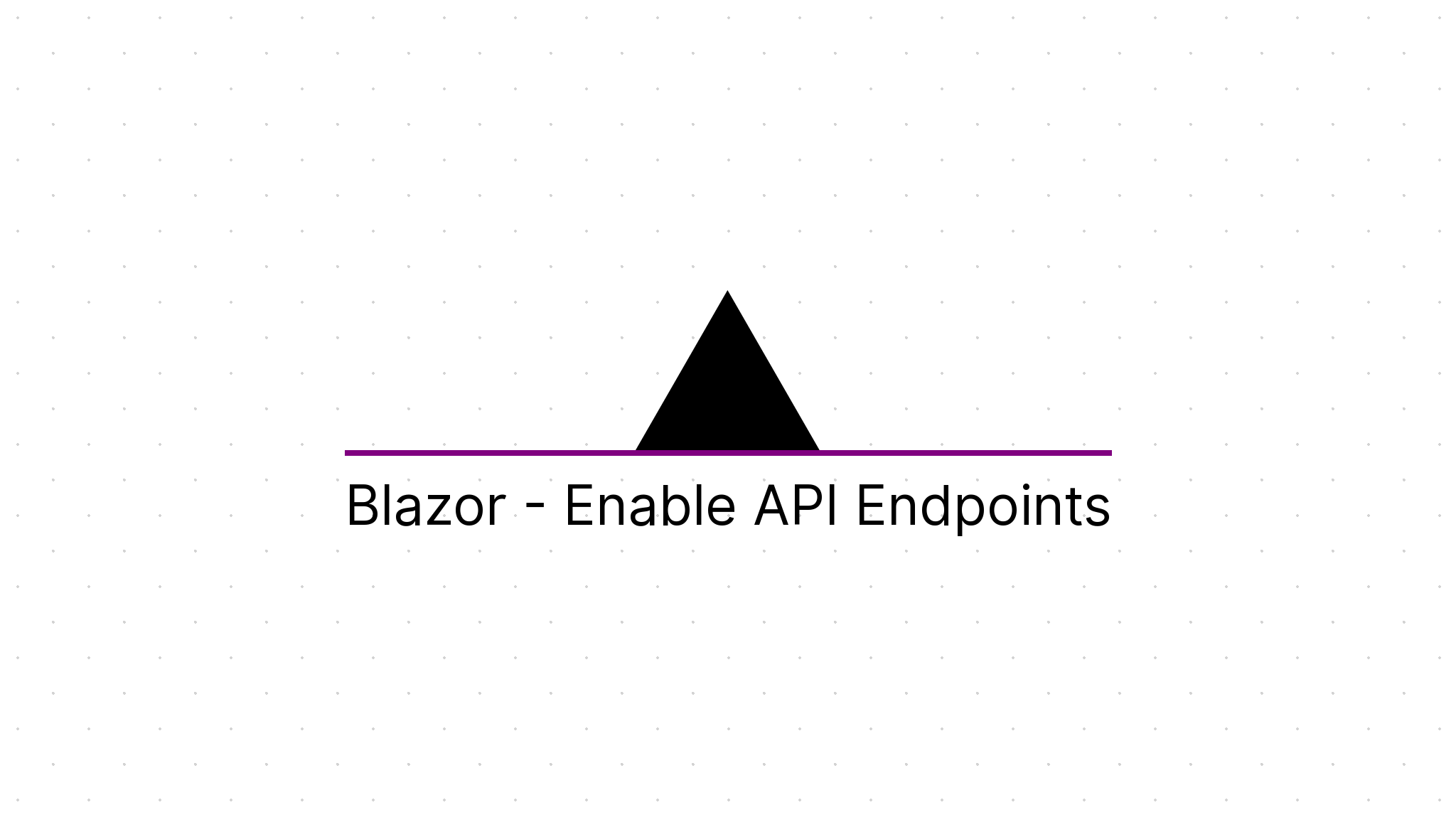 Blazor Enable API Endpoints Cody's Personal Site